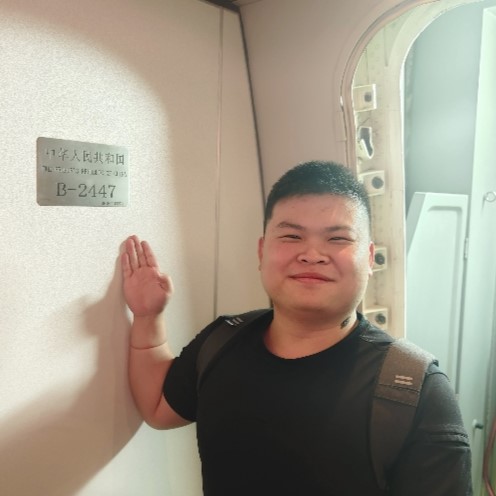 Chenyang Lai on a passenger ship